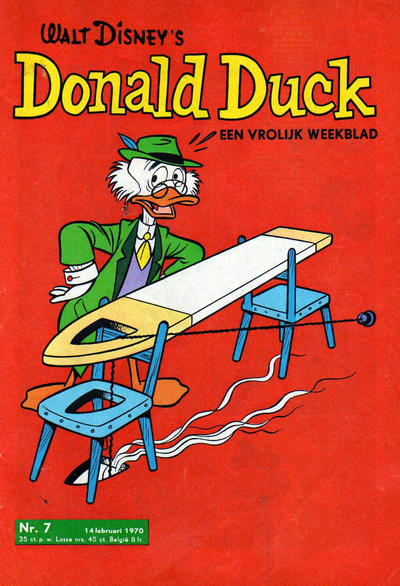Cover for Donald Duck (Geïllustreerde Pers, 1952 series) #7/1970
