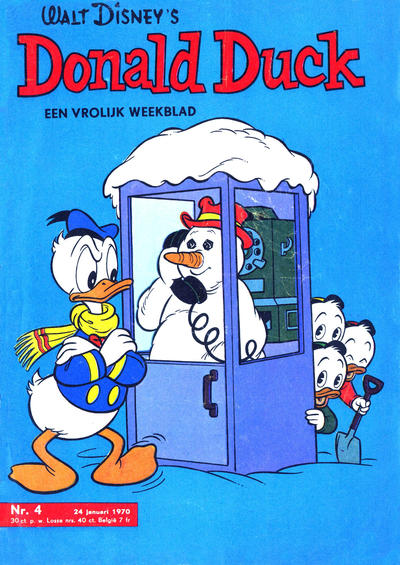 Cover for Donald Duck (Geïllustreerde Pers, 1952 series) #4/1970