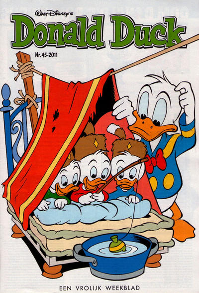 Cover for Donald Duck (Sanoma Uitgevers, 2002 series) #45/2011