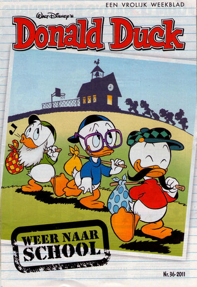 Cover for Donald Duck (Sanoma Uitgevers, 2002 series) #36/2011