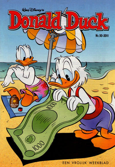 Cover for Donald Duck (Sanoma Uitgevers, 2002 series) #30/2011