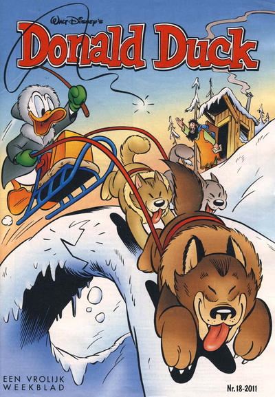Cover for Donald Duck (Sanoma Uitgevers, 2002 series) #18/2011