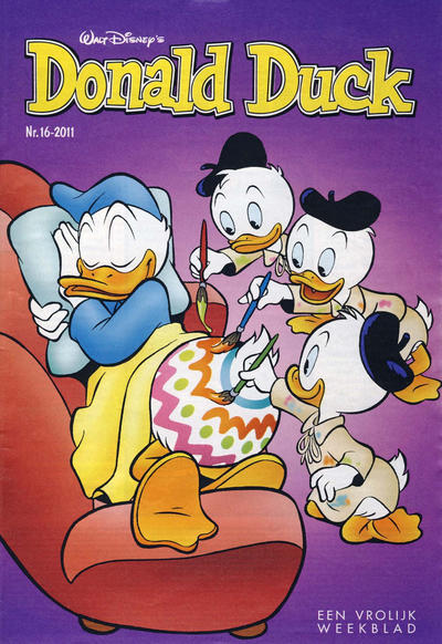 Cover for Donald Duck (Sanoma Uitgevers, 2002 series) #16/2011