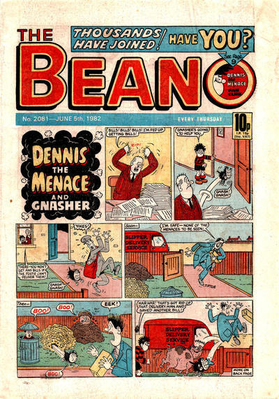 Cover for The Beano (D.C. Thomson, 1950 series) #2081