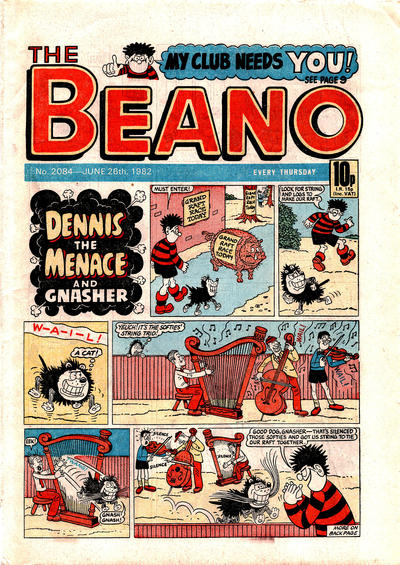 Cover for The Beano (D.C. Thomson, 1950 series) #2084