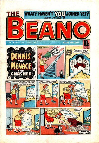 Cover for The Beano (D.C. Thomson, 1950 series) #2092