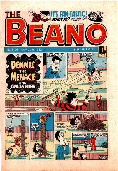 Cover for The Beano (D.C. Thomson, 1950 series) #2106