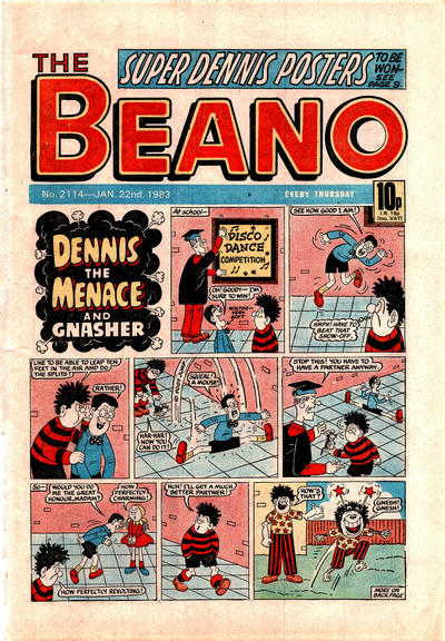 Cover for The Beano (D.C. Thomson, 1950 series) #2114