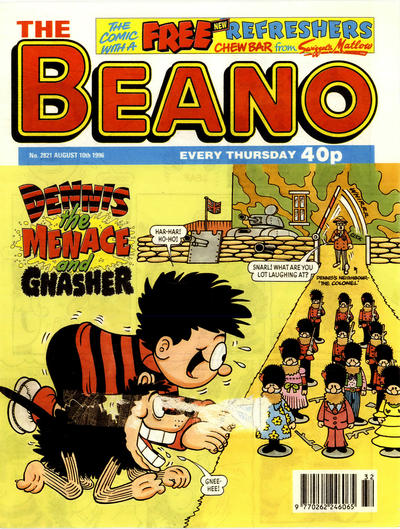 Cover for The Beano (D.C. Thomson, 1950 series) #2821