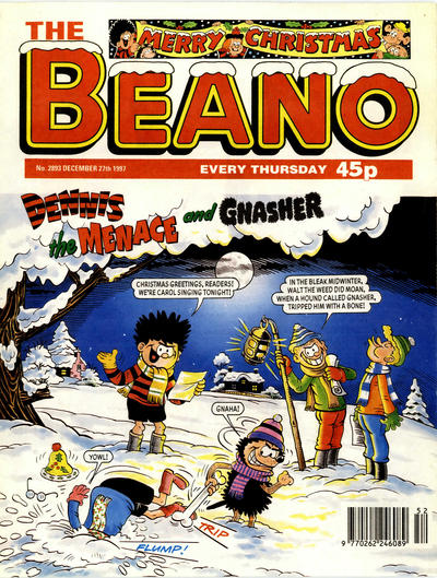 Cover for The Beano (D.C. Thomson, 1950 series) #2893