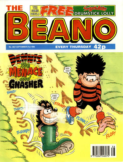Cover for The Beano (D.C. Thomson, 1950 series) #2827