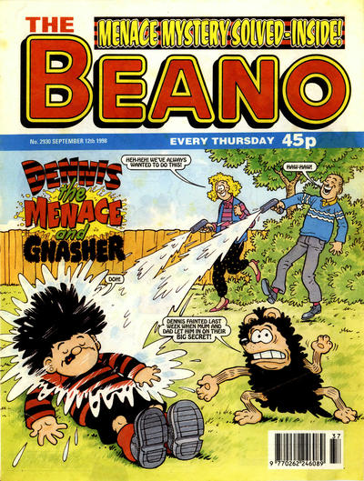 Cover for The Beano (D.C. Thomson, 1950 series) #2930