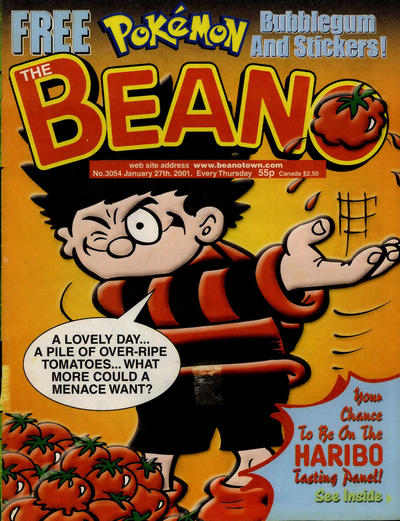 Cover for The Beano (D.C. Thomson, 1950 series) #3054