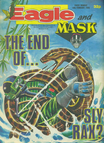 Cover for Eagle (IPC, 1982 series) #18 February 1989 [361]