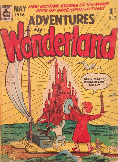 Cover for Adventures in Wonderland (Magazine Management, 1956 series) #2