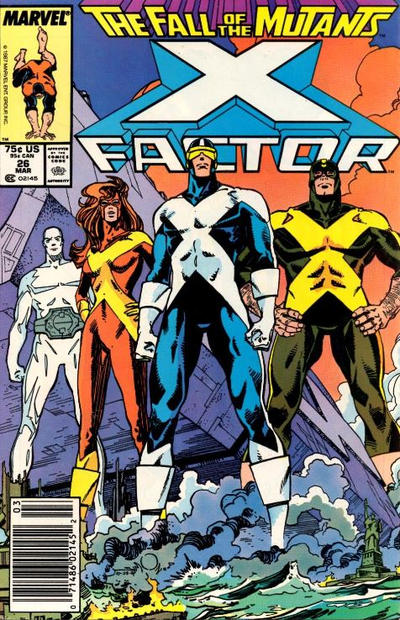 Cover for X-Factor (Marvel, 1986 series) #26 [Newsstand]