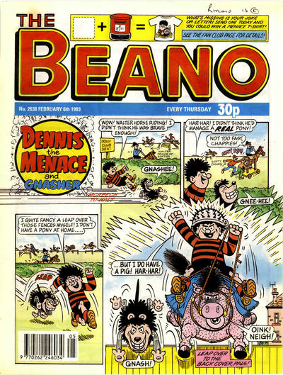 Cover for The Beano (D.C. Thomson, 1950 series) #2638