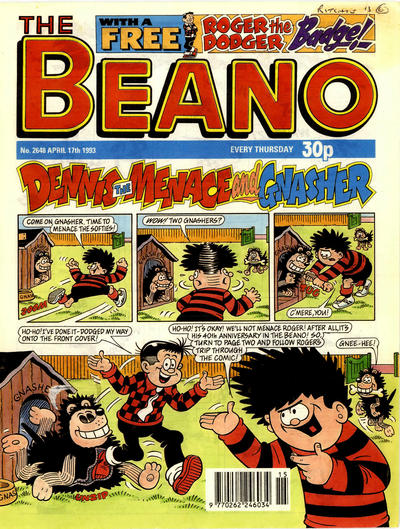 Cover for The Beano (D.C. Thomson, 1950 series) #2648