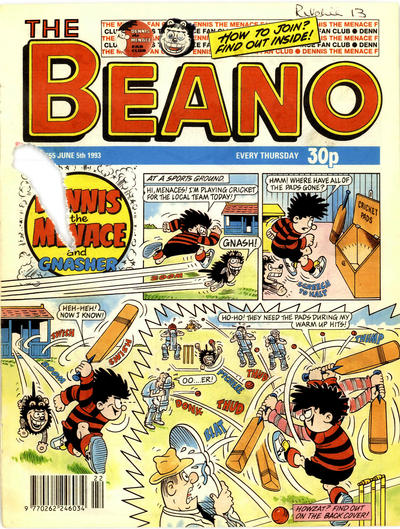 Cover for The Beano (D.C. Thomson, 1950 series) #2655