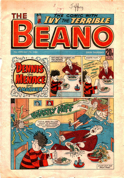 Cover for The Beano (D.C. Thomson, 1950 series) #2390