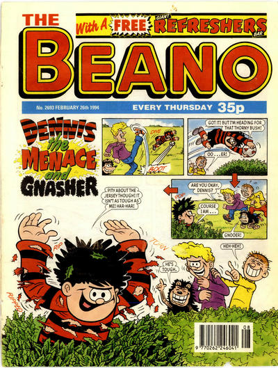 Cover for The Beano (D.C. Thomson, 1950 series) #2693