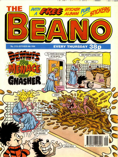 Cover for The Beano (D.C. Thomson, 1950 series) #2725