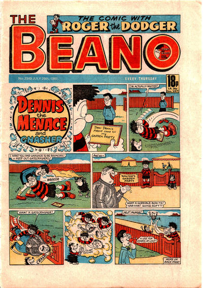 Cover for The Beano (D.C. Thomson, 1950 series) #2349