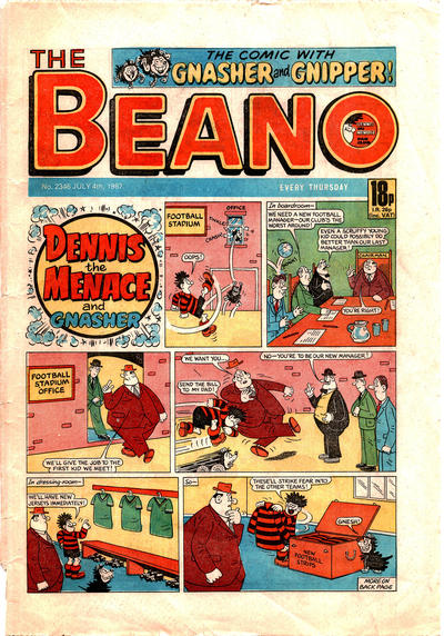 Cover for The Beano (D.C. Thomson, 1950 series) #2346