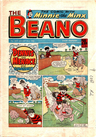 Cover for The Beano (D.C. Thomson, 1950 series) #2375