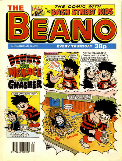 Cover for The Beano (D.C. Thomson, 1950 series) #2744