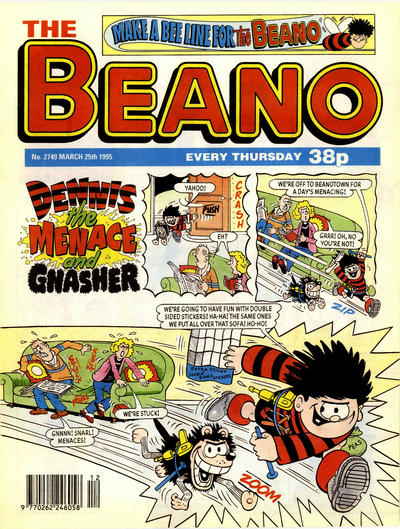Cover for The Beano (D.C. Thomson, 1950 series) #2749