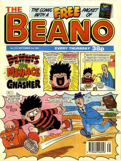 Cover for The Beano (D.C. Thomson, 1950 series) #2772