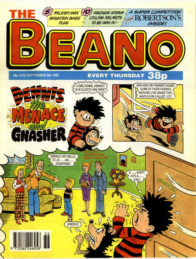 Cover for The Beano (D.C. Thomson, 1950 series) #2773