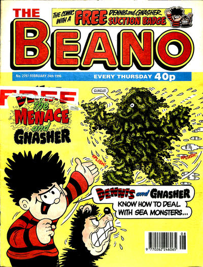 Cover for The Beano (D.C. Thomson, 1950 series) #2797