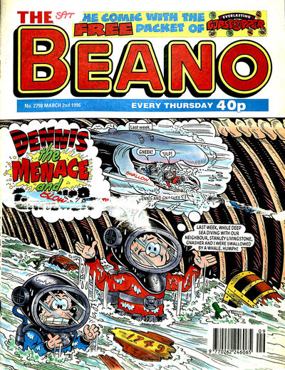 Cover for The Beano (D.C. Thomson, 1950 series) #2798