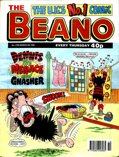 Cover for The Beano (D.C. Thomson, 1950 series) #2799