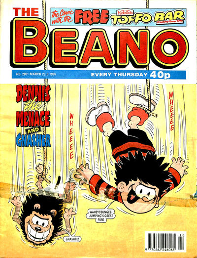 Cover for The Beano (D.C. Thomson, 1950 series) #2801