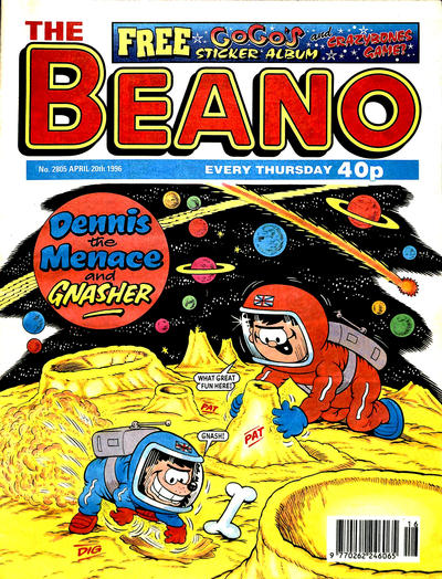 Cover for The Beano (D.C. Thomson, 1950 series) #2805