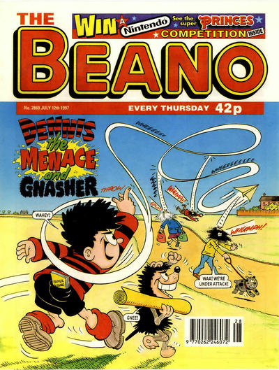 Cover for The Beano (D.C. Thomson, 1950 series) #2869