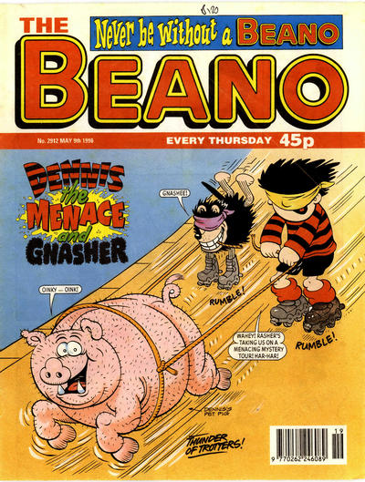 Cover for The Beano (D.C. Thomson, 1950 series) #2912