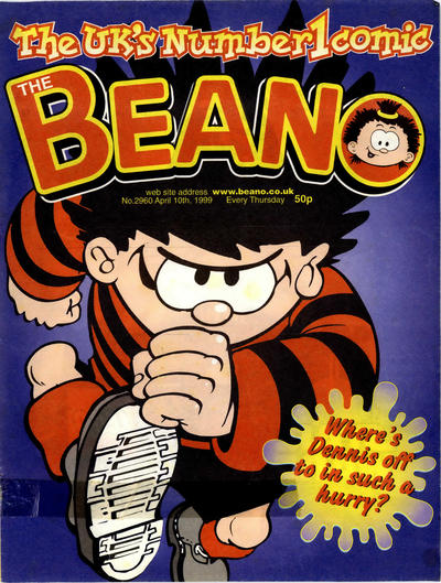 Cover for The Beano (D.C. Thomson, 1950 series) #2960