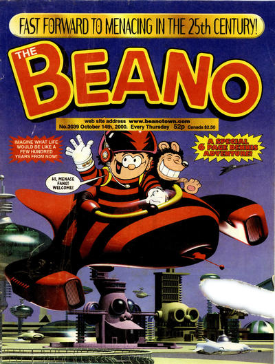Cover for The Beano (D.C. Thomson, 1950 series) #3039
