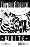 Cover Thumbnail for Captain America: White (2015 series) #1 [Baltimore Comic-Con Exclusive Tim Sale Black and White Variant]