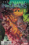 Cover for Uncanny Inhumans (Marvel, 2015 series) #1 [Arthur Adams Kirby Monster Variant]