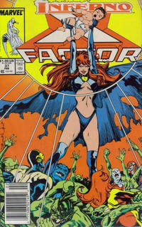 Cover Thumbnail for X-Factor (Marvel, 1986 series) #37 [Newsstand]
