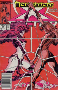 Cover Thumbnail for X-Factor (Marvel, 1986 series) #38 [Newsstand]