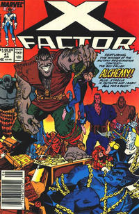Cover for X-Factor (Marvel, 1986 series) #41 [Newsstand]