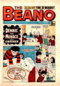 Cover Thumbnail for The Beano (D.C. Thomson, 1950 series) #1707