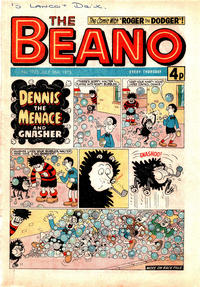 Cover Thumbnail for The Beano (D.C. Thomson, 1950 series) #1723