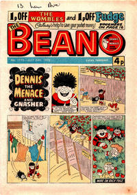 Cover Thumbnail for The Beano (D.C. Thomson, 1950 series) #1775